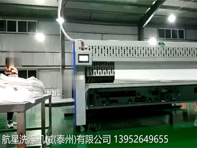 【視頻】床單折疊機(jī)使用加班中-折疊機(jī)生產(chǎn)廠家